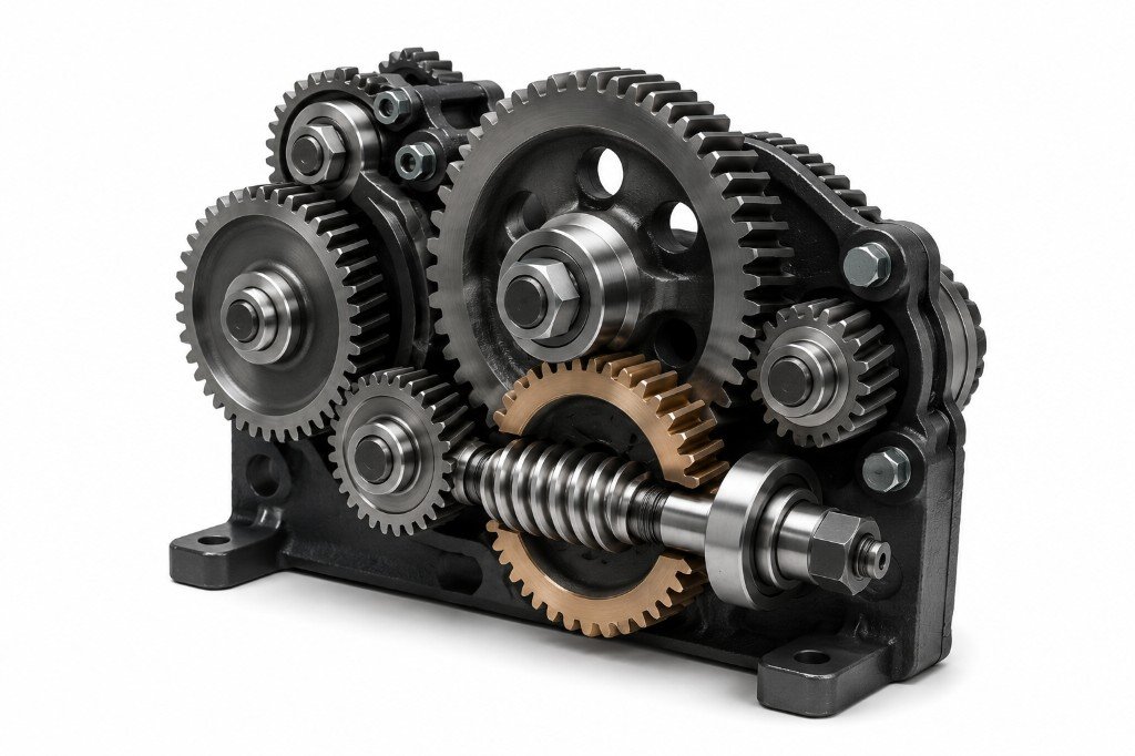 Engine Auxiliary Drive Gear Systems — worm and gear assembly