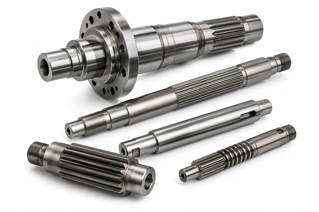 Spindles and Spline Shafts — OEM Supply precision components